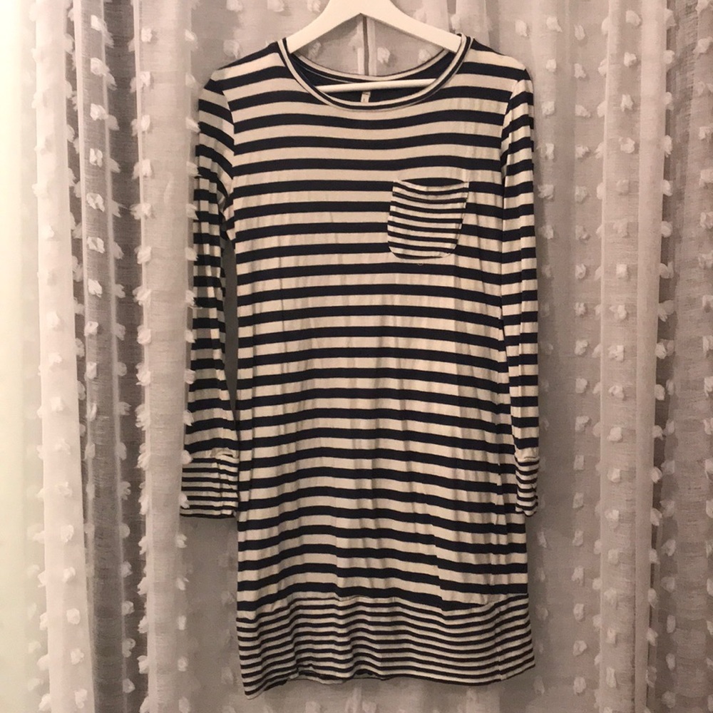 Willow and Clay striped tunic dress